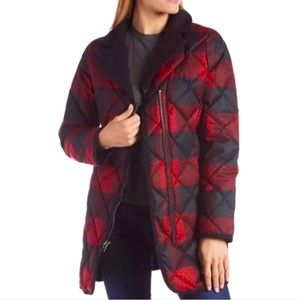 EUC Pendleton Leavenworth Buffalo Plaid Check Quilted Down Coat XS.